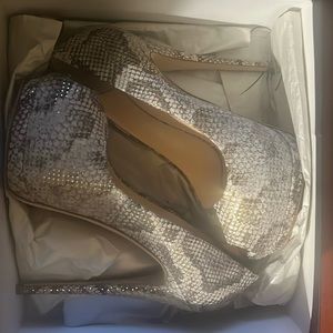 Giuseppe Zanotti Sharon 105 peep toe platforms